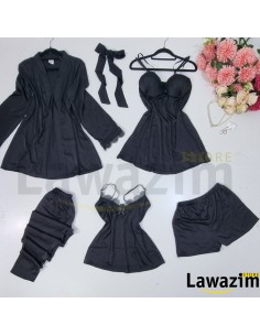 لانجري 5 قطع - Lingerie 5 pièces ERS5P هدية مثالية لزوجتك... جاذبية وأناقة لا تُقاوم!
