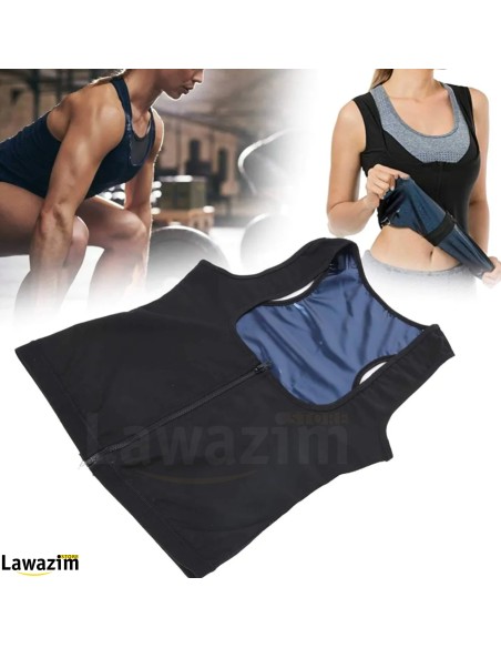 سويت تدريب الساونا للرجال لتعزيز نتائج التمرينSauna Training Vest for Men & Women  Maximize Your Workout Results