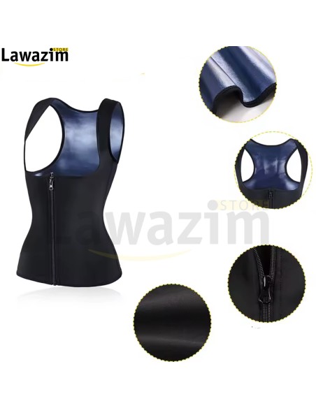سويت تدريب الساونا للرجال لتعزيز نتائج التمرينSauna Training Vest for Men & Women  Maximize Your Workout Results