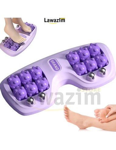 أسطوانة تدليك القدمين لتحفيز نقاط الضغط والاسترخاء العضليRouleau de massage des pieds, Entraînement Relaxation musculaire