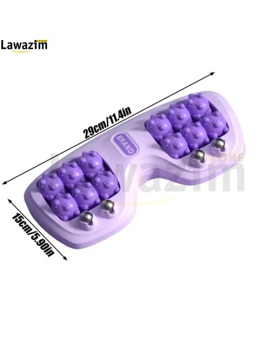 أسطوانة تدليك القدمين لتحفيز نقاط الضغط والاسترخاء العضليRouleau de massage des pieds, Entraînement Relaxation musculaire