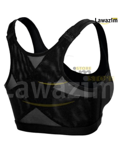 حمالة صدر رياضية مضغوطة بإغلاق أمامي للنساء - Soutien-gorge de sport de compression à fermeture frontale pour femme