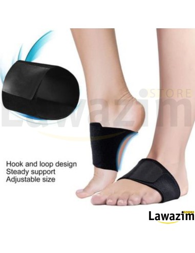 أربطة ضغط القدم لتخفيف القوس و دعم العظام Bandes de compression pour pied de support orthopédique Copper Fit Arch Relief Plus