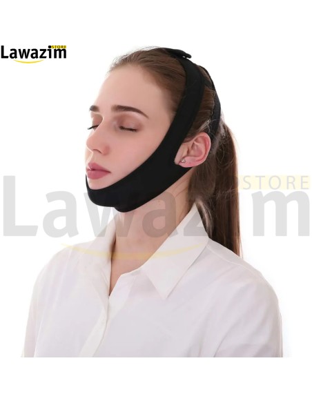 حزام ذقن مضاد للشخير للرجال والنساء Mentonnière anti-ronflement pour homme et femme