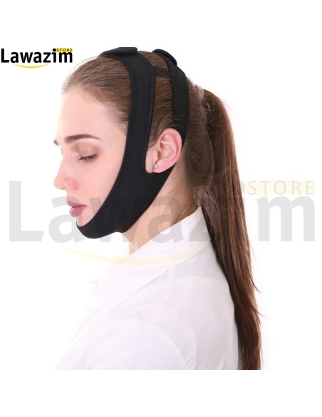 حزام ذقن مضاد للشخير للرجال والنساء Mentonnière anti-ronflement pour homme et femme