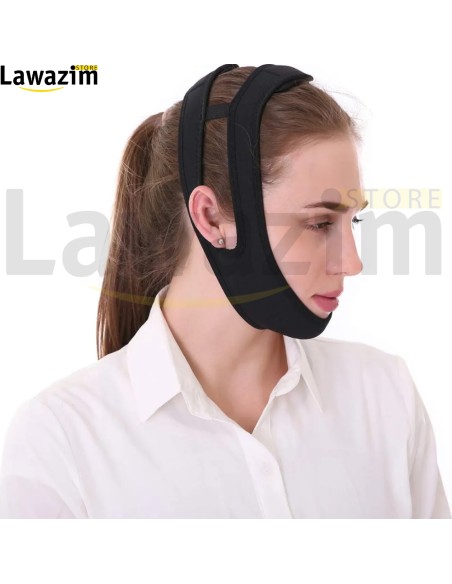 حزام ذقن مضاد للشخير للرجال والنساء Mentonnière anti-ronflement pour homme et femme
