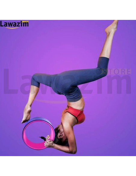 عجلة اليوغا DC CLOUD للتمدد غير قابلة للانزلاق La roue de yoga DC CLOUD est antidérapante