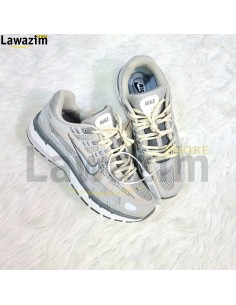 حذاء نايك فاخر و مريح بألوان هادئة و جميلة Baskets NIKE P-6000 SUMMIT WHITE PURE PLATINIUM