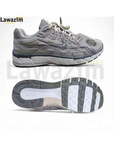 حذاء نايك فاخر و مريح بألوان هادئة و جميلة Baskets NIKE P-6000 SUMMIT WHITE PURE PLATINIUM