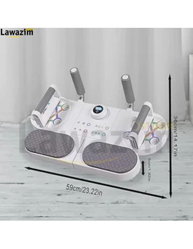 لوح تمارين اللياقة البدنية محمول مع لوحة دعم ونظام تدريب العضلات Smart Automatic Counting Push up Board Professional