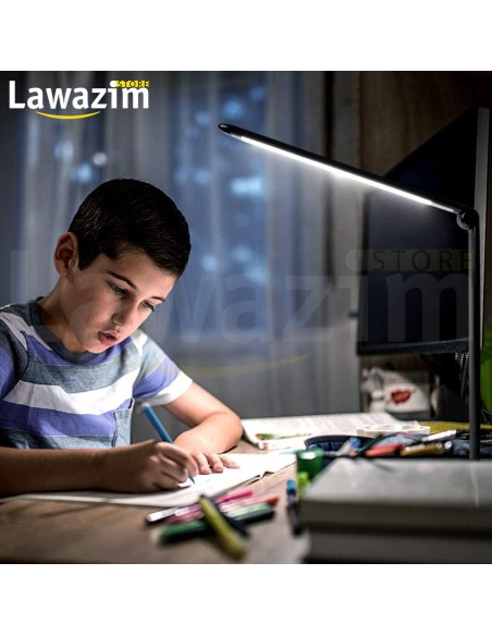 مصباح مكتب LED ذكي – تصميم أنيق، أداء عملي
