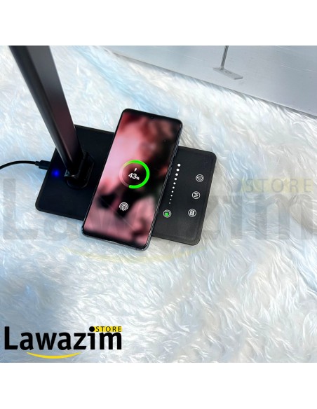 مصباح مكتب LED ذكي – تصميم أنيق، أداء عملي