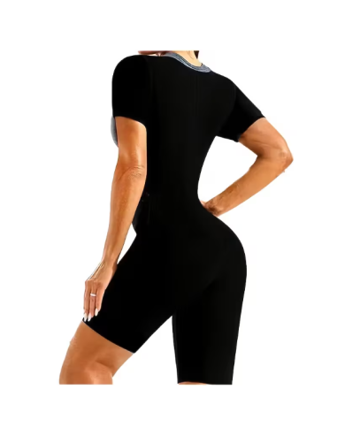 5X SAUNA EFFECT-BODY SHAPING BELT بدلة ساونا رياضية نسائية - ملابس لياقة بدنية للجري