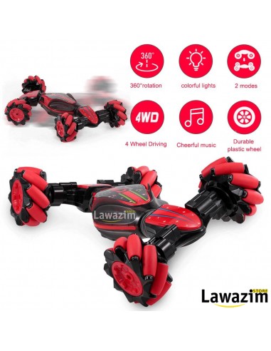 This RC stunt car toy -- لعبة سيارة RC ذات التحكم عن بعد