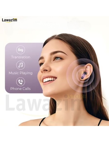 سماعات الترجمة الذكية ANC-JM19 تحدث كل اللغات مع AirPods Translate