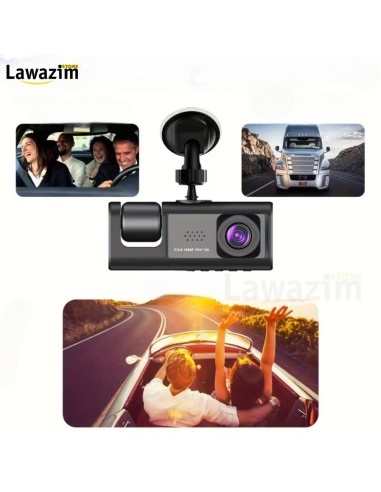 كاميرا سيارة أمامية وخلفية بدقة Full HD رؤية أوضح وأمان أكثر!