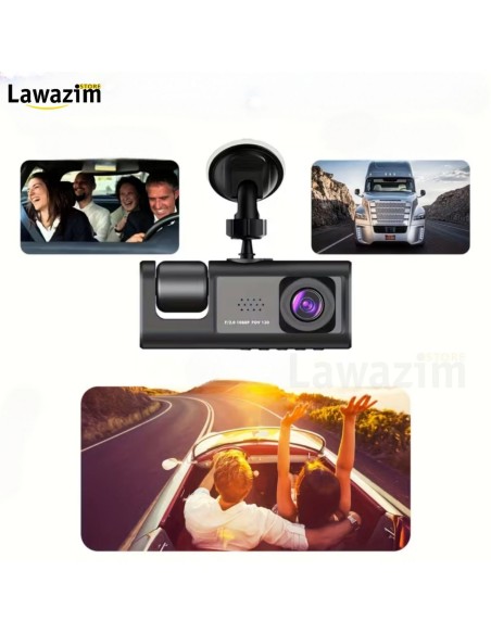كاميرا سيارة أمامية وخلفية بدقة Full HD رؤية أوضح وأمان أكثر!