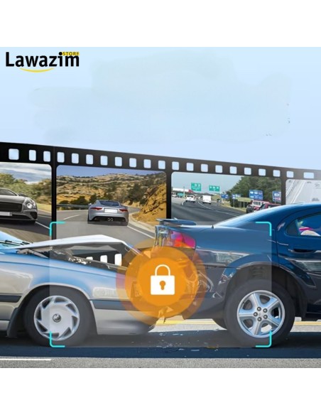 كاميرا سيارة أمامية وخلفية بدقة Full HD رؤية أوضح وأمان أكثر!