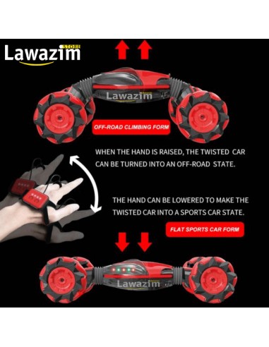 This RC stunt car toy -- لعبة سيارة RC ذات التحكم عن بعد