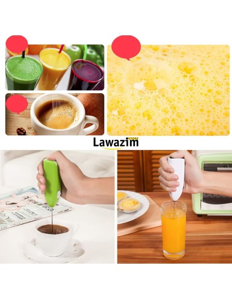 أداة خفق القهوة الكهربائية – رغوة جاهزة في ثوانٍ Electric coffee mixer