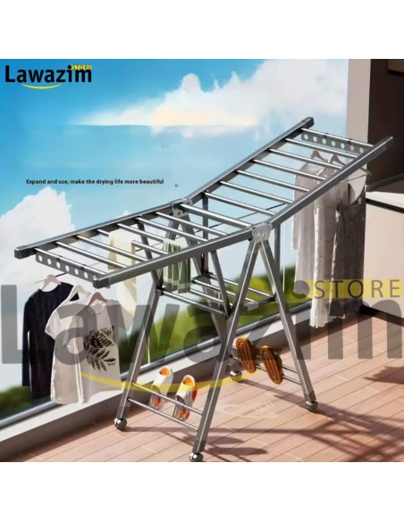 منشر الغسيل القابل للطي Étendoir à linge pliable– راحتك في التجفيف اليومي!