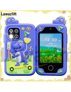 هاتف ذكي تعليمي للأطفال Smartphone éducatif pour enfants مع أصوات وأضواء – لتنمية المهارات