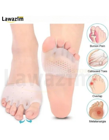 واقي أصابع الأرجل من السيليكون Protège-orteils en silicone – راحة كاملة لقدميك