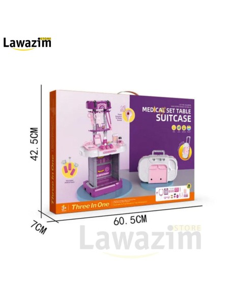 لعبة حقيبة الطبيب 3 في 1 Le jeu du sac de docteur