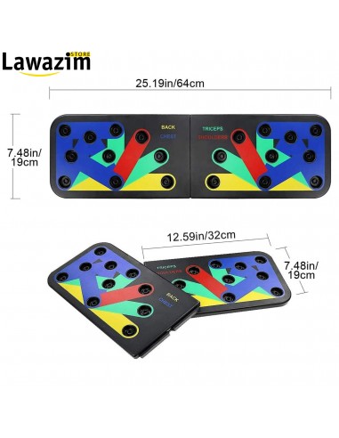 جهاز لتمارين الضغط  -- Portable power press push up workout