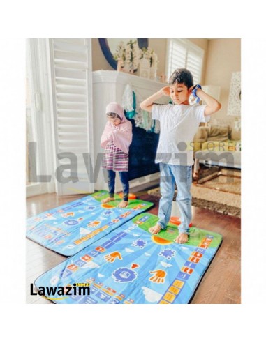 سجادة تعليم الصلاة الذكية الناطقة التفاعلية للأطفال - Educational interactive Salah Mat
