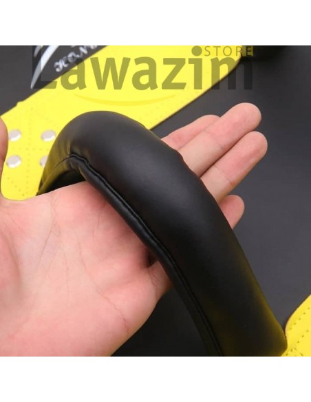 curved kick shield درع الملاكمة وسادات الملاكمة المنحنية التايلاندية  للفنون القتالية