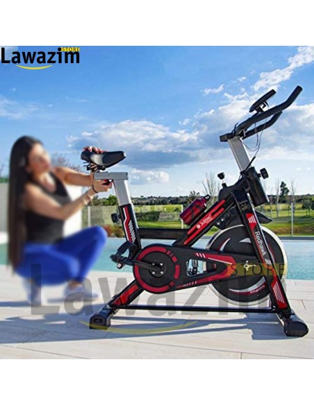 Spinning velo / الدراجة الرياضية الثابتة / Vélo de spinning pour entraînement de fitness