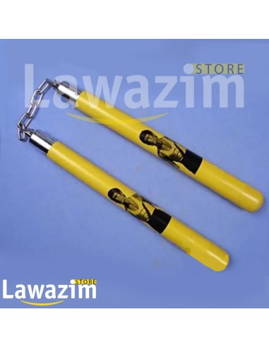 of bruce lee Taekwondo Nunchakus ماتاشاكاو للتدريب و ممارسة الكاراتيه ،الكونغ فو و الفنون القتالية