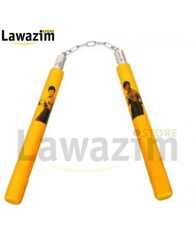 of bruce lee Taekwondo Nunchakus ماتاشاكاو للتدريب و ممارسة الكاراتيه ،الكونغ فو و الفنون القتالية