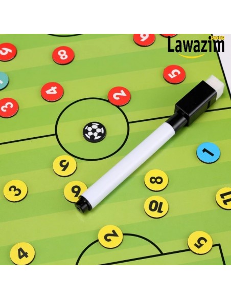 Football tactics board لوحة تدريب تكتيكية لكرة القدم قابلة للطي