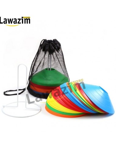 اقراص مخروطية لكرة القدم / cones d'entrainement / disc training cones