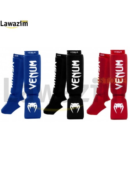 Venum boxing and martial arts shin guard واقيات القدم للتدريب على كيك بوكسينغ و الفنون القتالية protège tibias et pieds venum