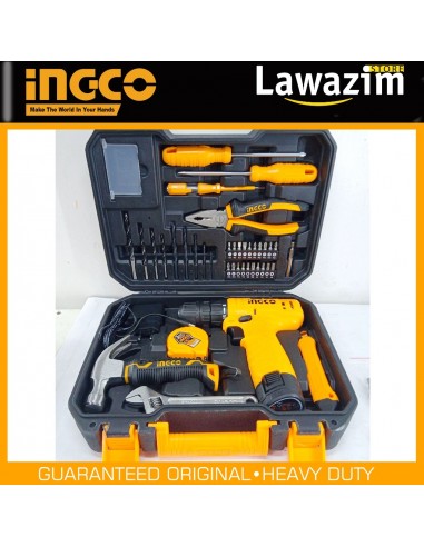 Boite à outils 81 pièces-Outils de Bricolage HKTHP10811 INGCO طقم عدة مع 81 قطعة  من انجكو