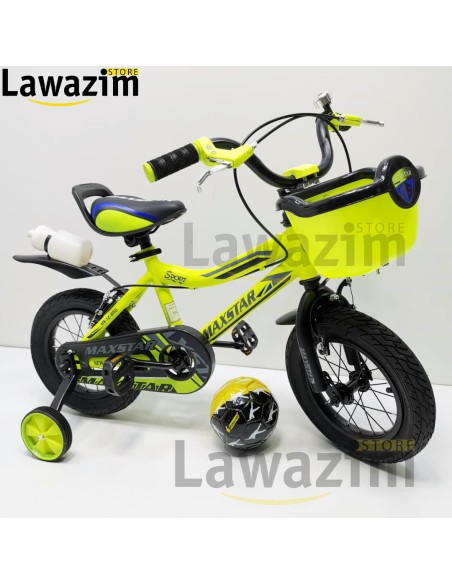 Vélo pour enfant 12 pouces - دراجة أطفال + كرة قدم هديّة مجّانية متوفّرة لأفضل هدايا الأطفال