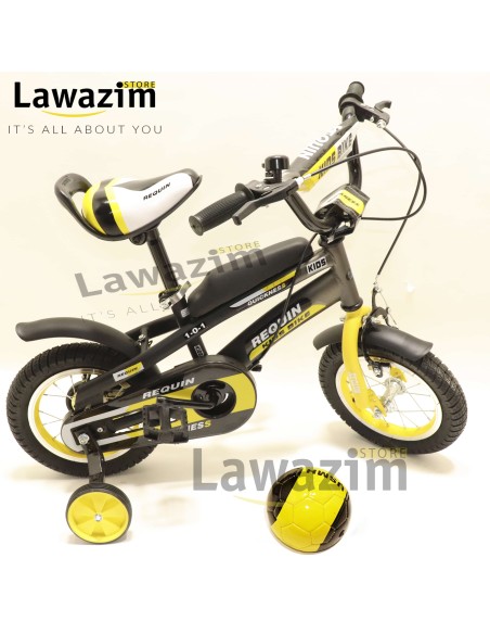 Vélo pour enfant 12 pouces - دراجة أطفال + كرة قدم هديّة مجّانية متوفّرة لأفضل هدايا الأطفال