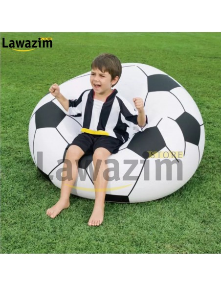 Air chair soccer for kids / كرسي هوائي بشكل كرة قدم للاطفال