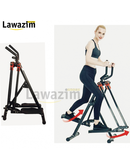 آلة تمارين رياضة بزاوية دوران180 درجة fitness air Walker home machine