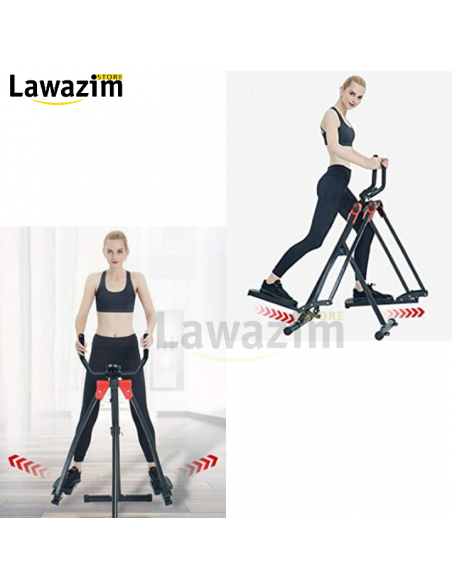 آلة تمارين رياضة بزاوية دوران180 درجة fitness air Walker home machine