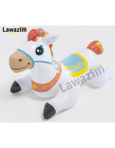 العربة بالحصان القابلة للنفخ  carrosse de princesse gonflable