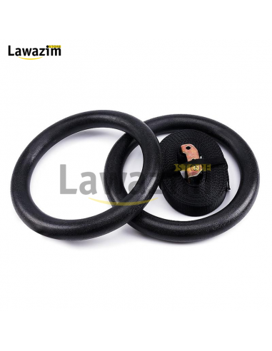 Plastic Gymnastic Rings With Straps - حلقات الجمباز البلاستيكية مع الأشرطة