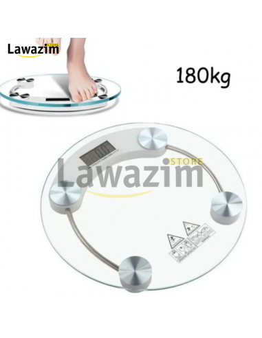 مقياس الوزن الزجاجي الرقمي - MIR BOX AOBOYA-2015 Digital Personal Scale