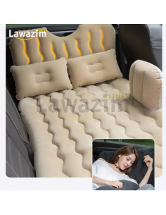 Car Bed for Back Seat Outdoor Camping Mat Cushion - سرير سيارة للمقعد الخلفي قابل للنفخ بالهواء