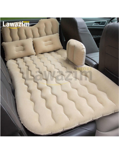 Car Bed for Back Seat Outdoor Camping Mat Cushion - سرير سيارة للمقعد الخلفي قابل للنفخ بالهواء