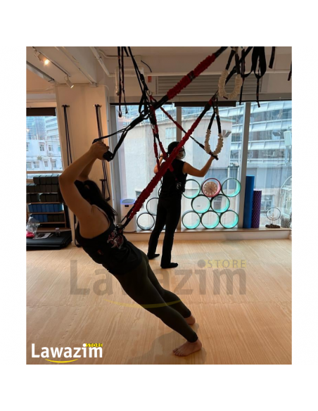 Bungee fitness 4D PRO ReAction Trainer - التدريب على حبال وزن الجسم