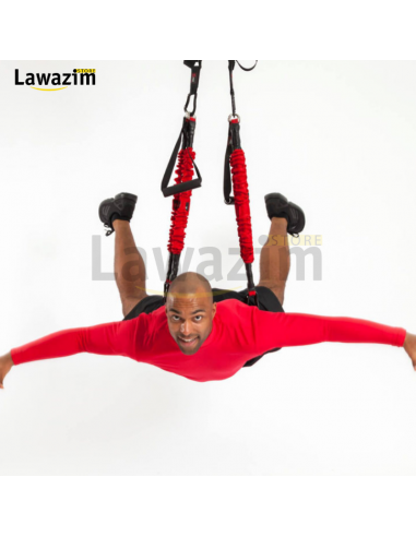 Bungee fitness 4D PRO ReAction Trainer - التدريب على حبال وزن الجسم